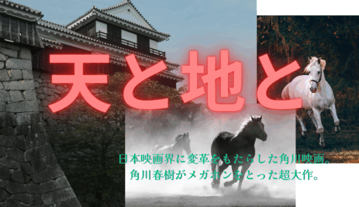 【2025年最新】『天と地と』はどこで見られる？無料で視聴する方法を解説！